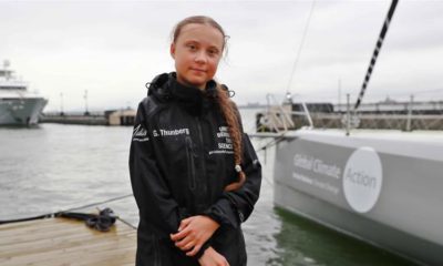 Swedish teen activist Greta Thunberg completed her trans Atlantic crossing in order to attend a United Nations summit on climate change in New York