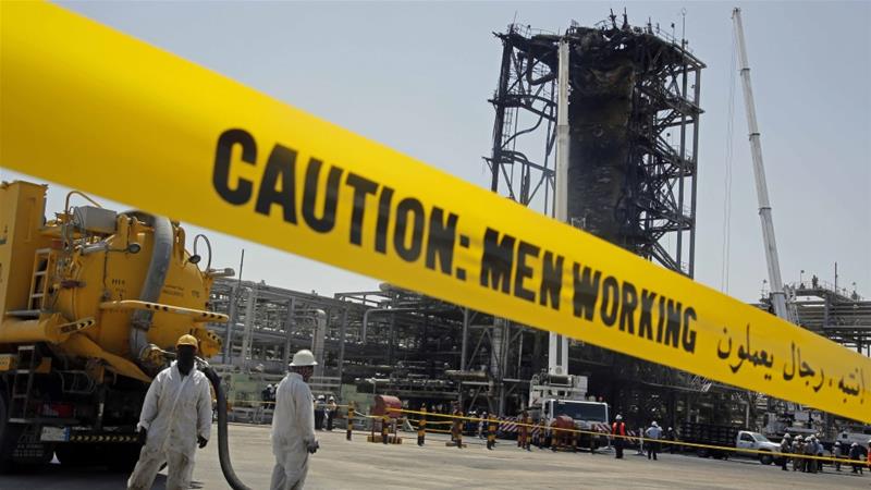 Aramco's oil facilities in Abqaiq and Khurais in the kingdom's Eastern Province were attacked on September 14 [AP/Amr Nabil]
