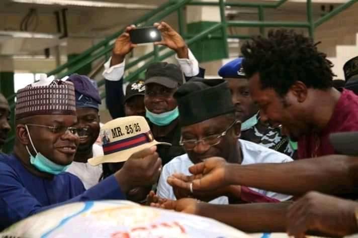 BELLO OTHERS DURING THE RICE MILL INSPECTION