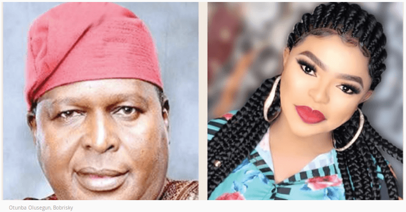 Otunba Olusegun and Bobrisky