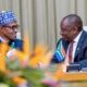 President Buhari and Cyril Ramaphosa