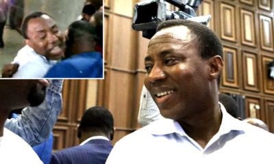 Sowore dragged out of court by DSS