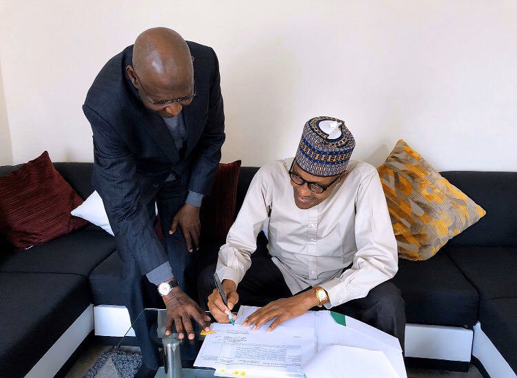 Buhari sign the PSC Amendment Act