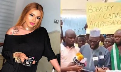 Protest against Bobrisky