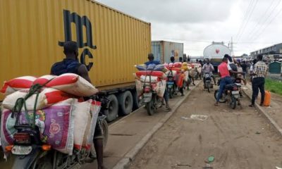 Rice smuggling at seme border