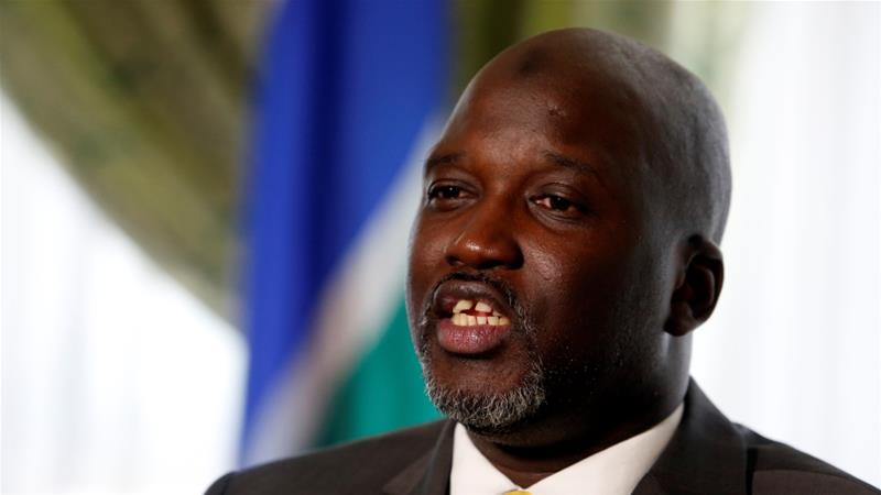 The Gambias Justice Minister Abubacarr Tambadou