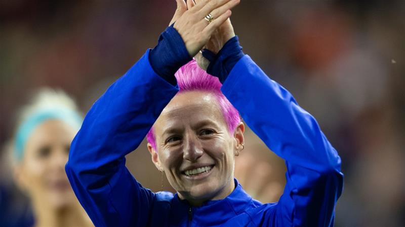 US footballer Megan Rapinoe refused to meet President Trump at the White House and has been lobbying US legislators on equal pay
