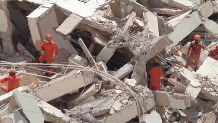Collapsed Building in Lagos
