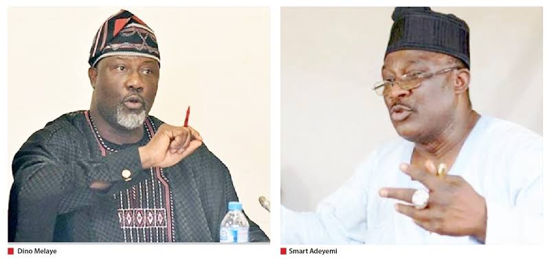Dino Melaye and Smart Adeyemi