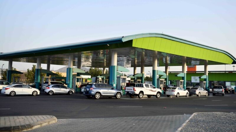 Fuel prices in Saudi Arabia almost doubled in 2018 as a result of a subsidy cut. Octane 91 went up from 0.75 riyals to 1.37 riyals