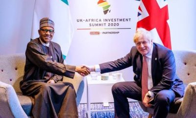 Buhari and Boris Johnson