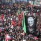 Mourners attend a funeral ceremony for General Qassem Soleimani who was killed in Iraq in a US drone strike in the city of Kerman Iran on January 7 2020