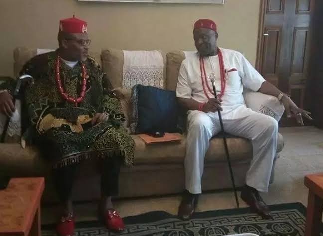 Nnia Nwodo and Nnamdi Kanu