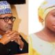 President Muhammadu Buhari and Leah Sharibu