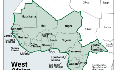West Africa Map