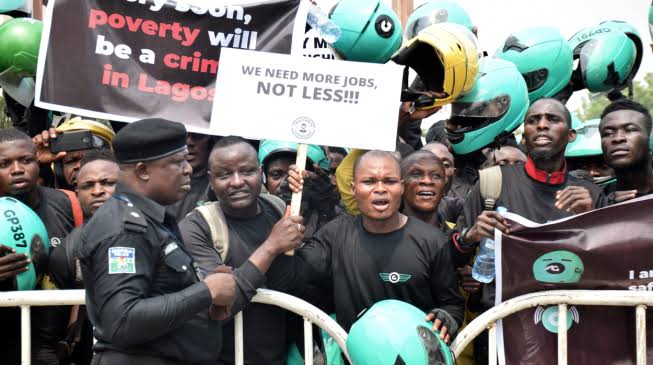 Okada ban in lagos