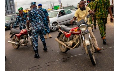 Okada rider in lagos
