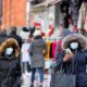 Pedestrians walk in the Chinatown district of downtown Toronto Ontario on January 28 2020. Three patients with novel coronavirus have been reported in Canada