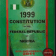 The Consitution of the Federal Republic of Nigeria 1999