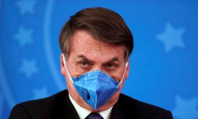 Brazils President Jair Bolsonaro in Brasilia Brazil on March 20 2020