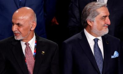 Ashraf Ghani and Abdullah Abdullah both declared themselves president and held separate inauguration ceremonies in Marc