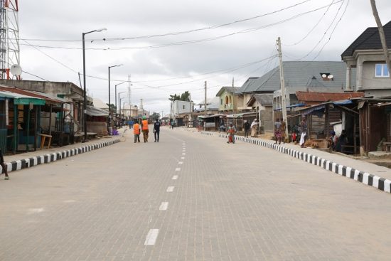 Lockdown Empty street Lagos Nigeria Coronavirus
