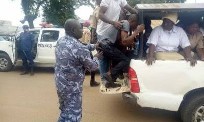 Police arrest those moving around Jos after the lockdown