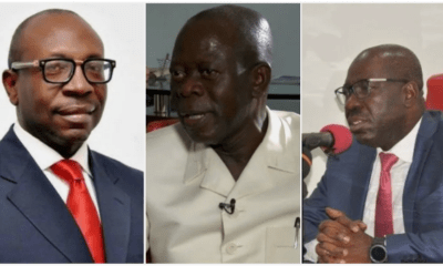 Edo APC Obaseki and Oshiomhole