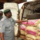Nigeria Customs and their seized rice