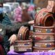 Women shop at a market wearing protective face masks amid concerns over COVID 19 in Cairo Egypt on April 12 2020