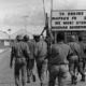 Nigerian troops entering Port Harcourt during the Biafran War in 1968