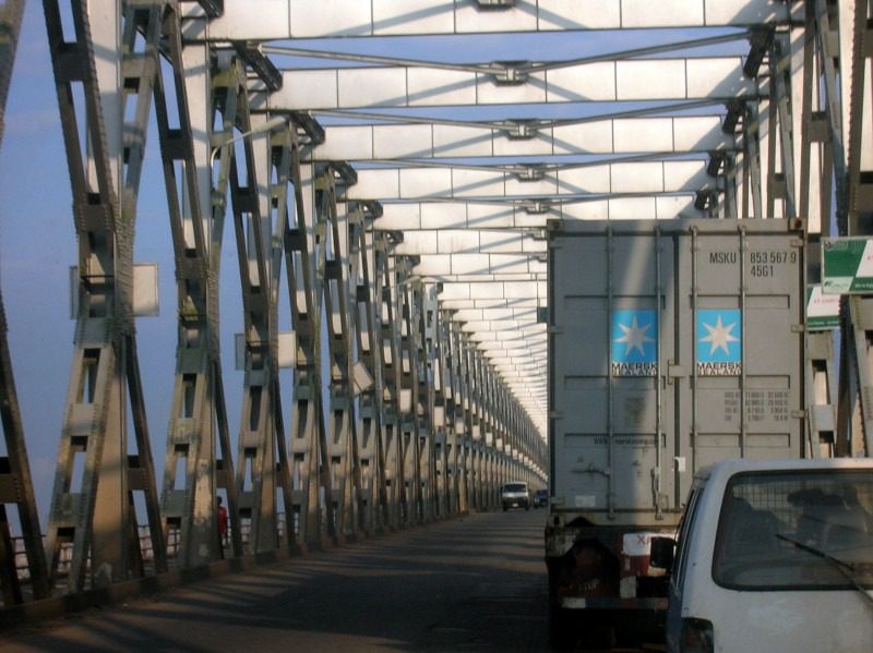 River Niger Bridge into Onitsha