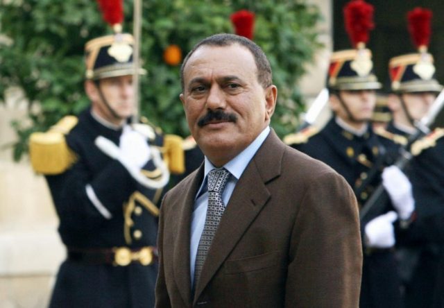 Ali Abdullah Saleh Yemen AFP 2