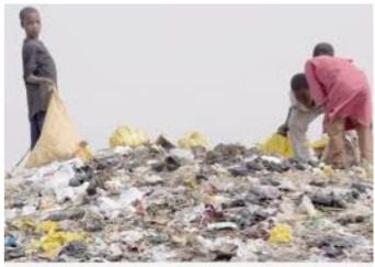 Almajiri in refuse dumps