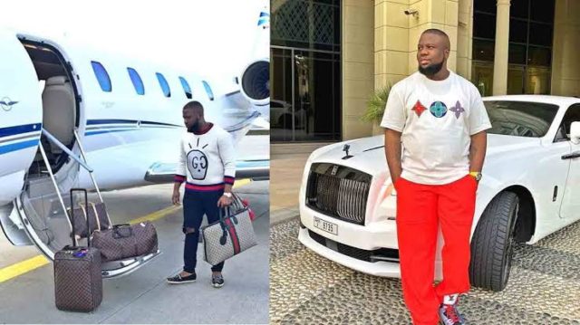 Hushpuppi living a luxury life