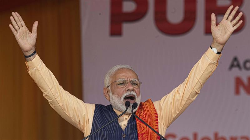 Indian Prime minister Narendra Modi has been criticised by the opposition for how he has handled the escalation with China
