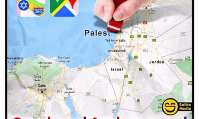 Palestine Google Map