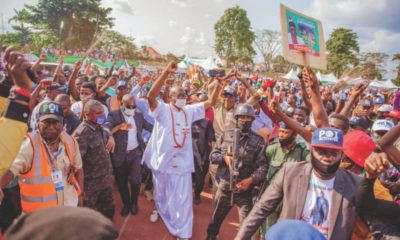 Ize Iyamu And His Campaign Train