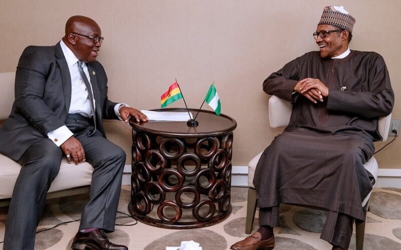 Buhari and Akufo Addo 2
