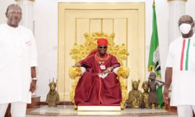 Oba of Benin And Candidates of The Two Major Parties In The State