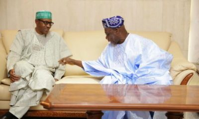 Olusegun Obasanjo and Muhammadu Buhari