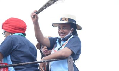 Prof. Idia Ize Iyamu During A Campaign
