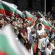 Protester gather in the biggest anti government protest of the past two months in central Sofia on September 2 2020