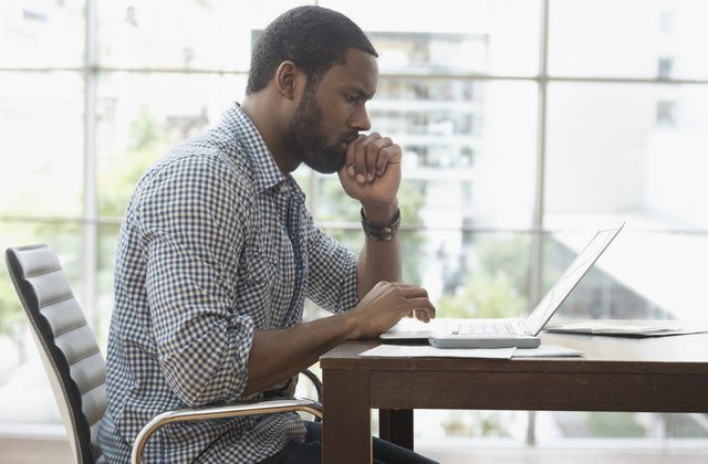 Student Studying Online