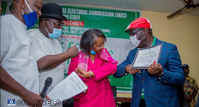 obaseki receives certificate of return