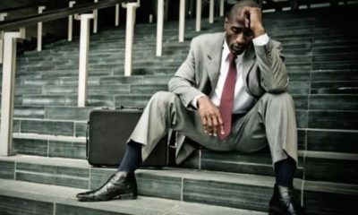 Unemployed Nigerian In A Distressed Mood