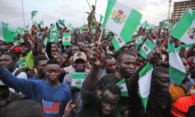 youth protesting