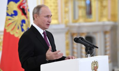 Putin recieving foreign Ambassadors