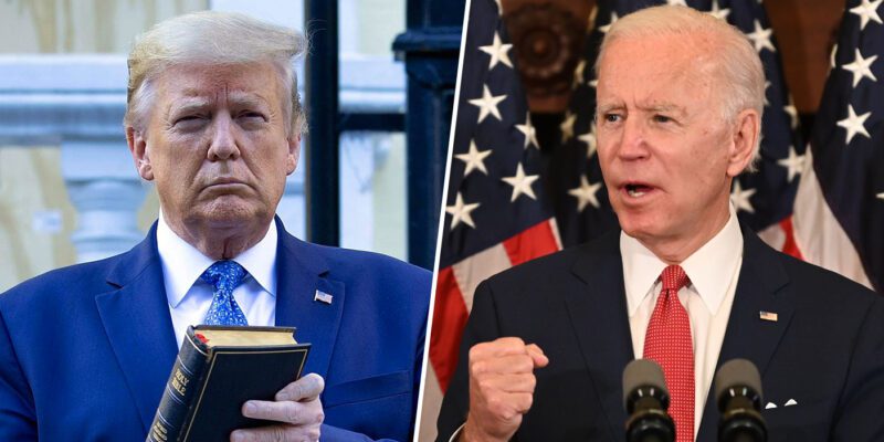 Trump and Biden