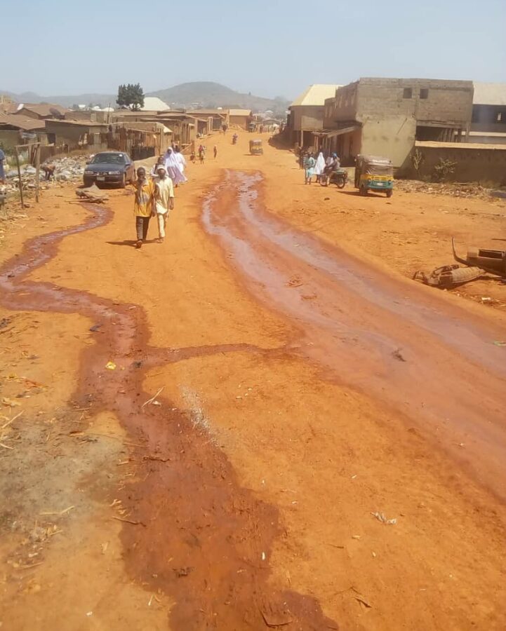 Bad road network in Plateau State